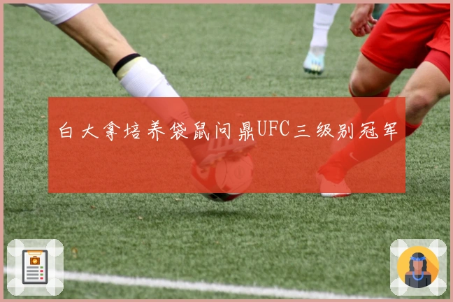 白大拿培养袋鼠问鼎UFC三级别冠军